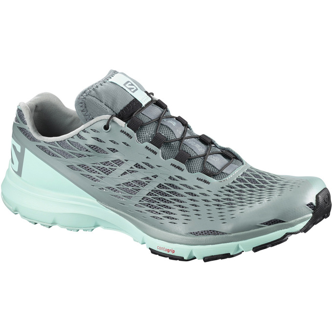 Salomon Singapore Womens Running Shoes - XA AMPHIB W Light Turquoise/Grey | 85640-RQIH